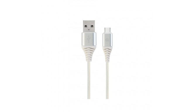 CABLE USB-C TO USB2 1M SIL/WHT/CC-USB2B-AMCM-1M-BW2 GEMBIRD