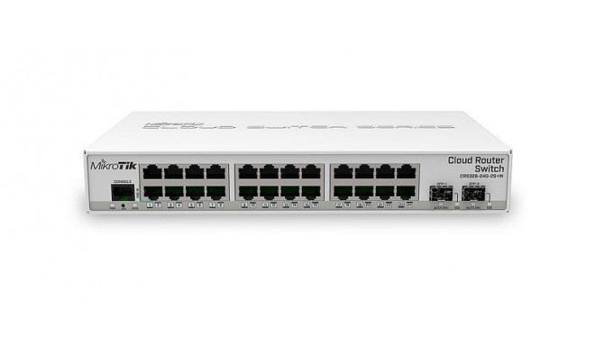 Switch|MIKROTIK|CRS326-24G-2S+IN|24x10Base-T / 100Base-TX / 1000Base-T|2xSFP+|CRS326-24G-2S+IN