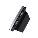 Hub Baseus T-Space with USB-C to lightning cables for Tesla Cars (black)