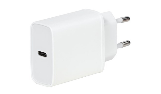 Vivanco зарядка USB-C 3A 18W, белый (60810) (открытая упаковка)
