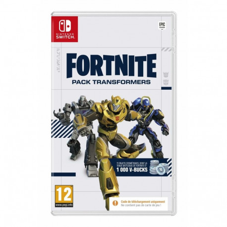 Videomäng Switch konsoolile Fortnite Pack Transformers (FR) Allalaadimiskood