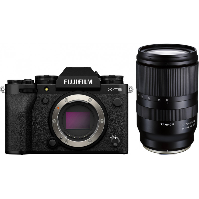 Fujifilm X-T5 + Tamron 17-70mm, must