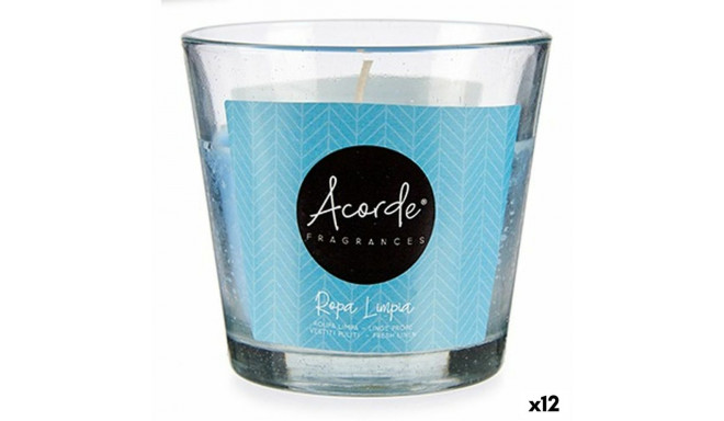Scented Candle Acorde 1263-50H Clean Clothes 120 g (12 Units)