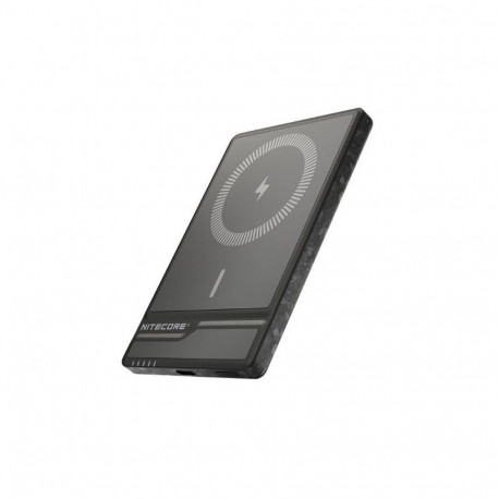 Nitecore NW5000 magnetische draadloze powerbank van carbon