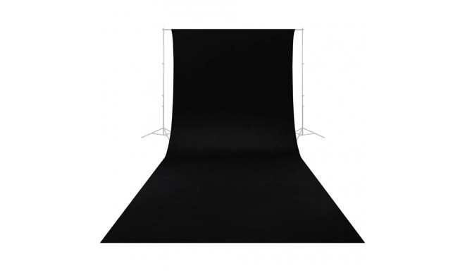 Caruba Wrinkle Resistant Backdrop 2,60 x 6 Meter Zwart