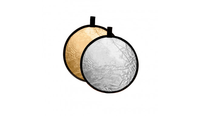 Caruba Reflectiescherm 2 in 1 Goud & Zilver 30cm