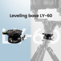 Fotopro Leveling Base LY 60 Zwart