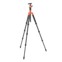 Fotopro X Go Gecko Oranje Aluminum Tripod