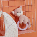 NATTOU Rattle fox with silicone ring