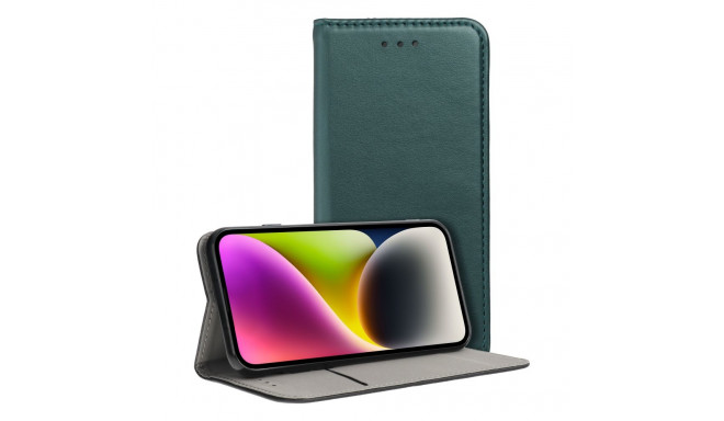 SMART MAGNETO Book case for OPPO A57 / A77 dark green