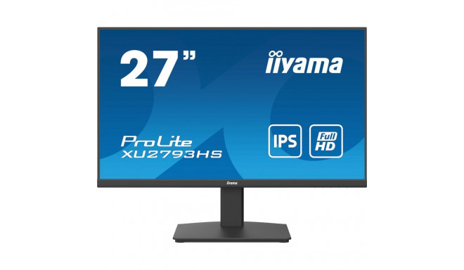 iiyama ProLite XU2793HS-B6 computer monitor 68.6 cm (27") 1920 x 1080 pixels Full HD LED Black