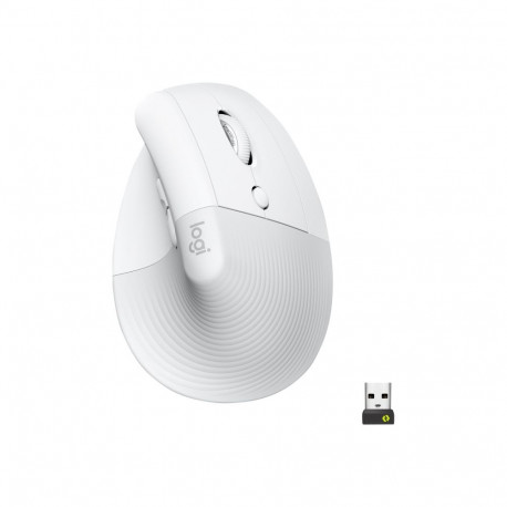 LOGITECH Lift vertikaalne ergonoomiline hiir optiline 6-nupuline juhtmevaba Bluetooth 2.4 GHz Bolt U