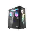 Computer Case Darkflash DK180 Graffiti (black)