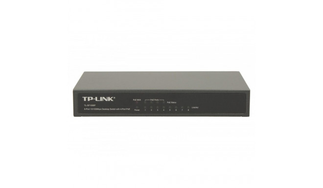 TP-Link switch SF1008P  8x10/100 PoE Desktop