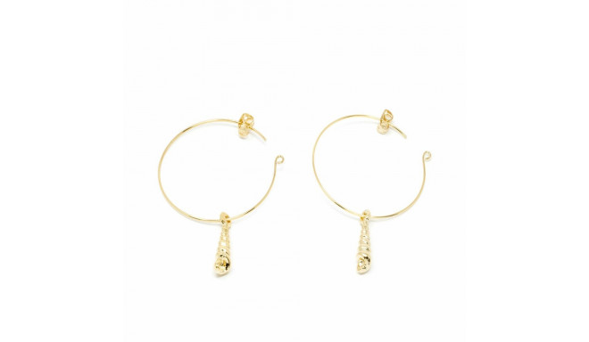 Ladies' Earrings Shabama Agulla Brass gold-plated 3,5 cm