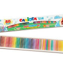 Colouring pencils Carioca Tita Multicolour 80 Pieces