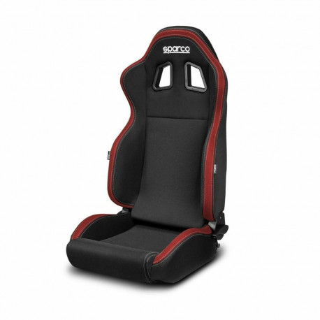 Гоночное сиденье Sparco R100 Черный/Красный