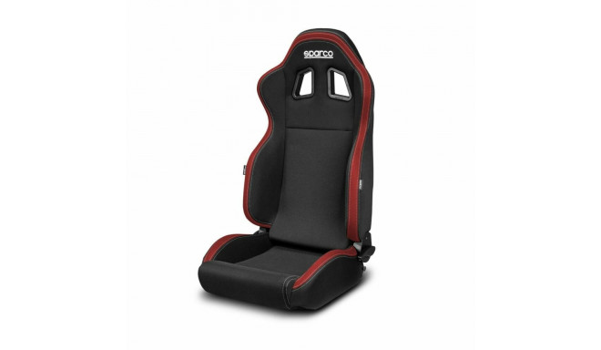 Гоночное сиденье Sparco R100 Черный/Красный