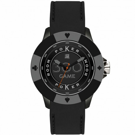 Unisex Watch Light Time POKER (Ø 41 mm)