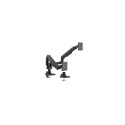 Equip 17&quot;-35&quot; Heavy-Duty Dual Monitor Desk Mount Bracket, Black