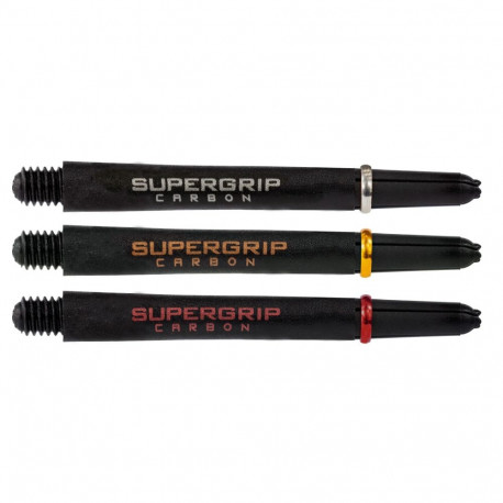 Dart shafts HARROWS SUPERGRIP CARBON Medium 47mm 3pcs
