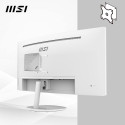 MSI PRO MP341CQWDE, LED monitor (86 cm (34 inches), white, WQHD, VA, curved, 100Hz panel)