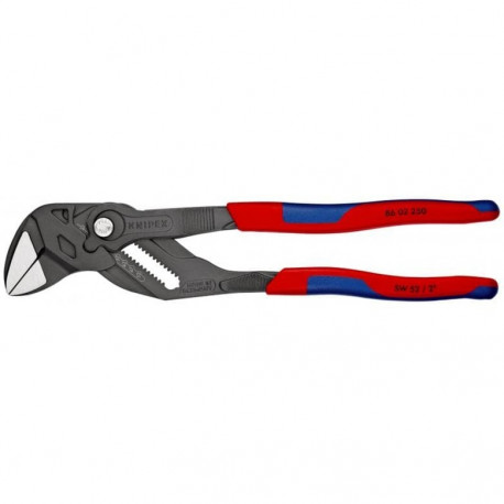KNIPEX pliers wrench 86 02 250 (red/blue, length 250m, 19-fold adjustable)