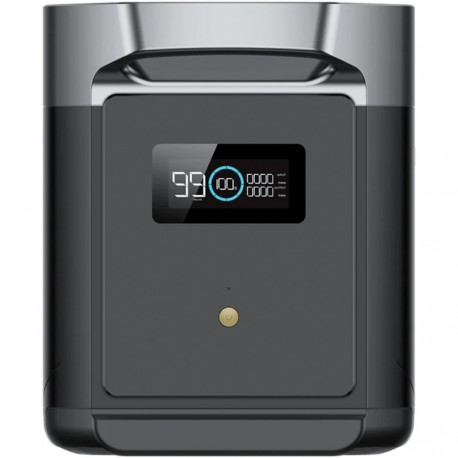 EcoFlow Intelligent Extended Battery for Delta 2 Max (black/Grey, 2,048 Wh, LFP Battery)