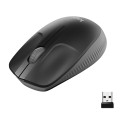 Pelė LOGITECH M190 Full-size, belaidė, juoda