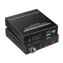 PremiumCord HDMI KVM fiber optic extender FULL HD 1080p up to 40 km, IR, RS232, Audio 3,5mm