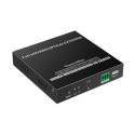 PremiumCord HDMI fiber optic extender FULL HD 1080p up to 40 km, IR, RS232, Audio 3,5mm