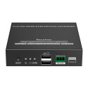 PremiumCord HDMI KVM fiber optic extender FULL HD 1080p up to 40 km, IR, RS232, Audio 3,5mm