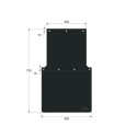 Porikummid paar 2tk 45*75cm PVC