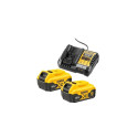 DEWALT CHARGER DCB1104 +2x5.0Ah DCB1104P2