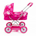 Doll pram BAYER Design 12249AB Smarty with accessories Pink