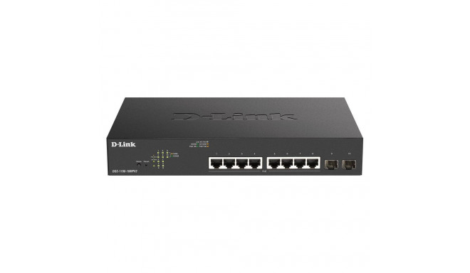D-Link DGS-1100-10MPV2 võrgulüliti Hallatav L2 Gigabit Ethernet (10/100/1000) Toite üle Etherneti (P