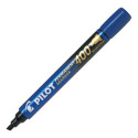 PERMANENT MARKER 400 -  FINE CHISEL TIP - BLUE