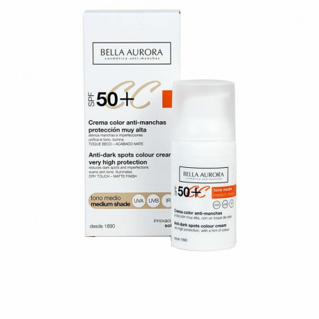 Pigmendilaikude vastane kreem Bella Aurora 2526112 Keskmine toon 30 ml