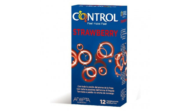 Prezervatīvi Control 43224 Zemenes (12 uds)