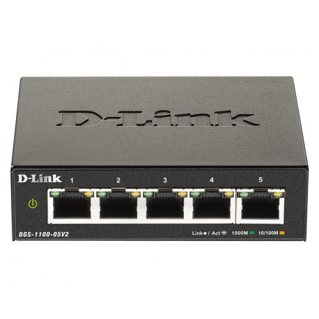 Switch D-Link DGS-1100-05V2/E 5xGbE