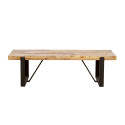 Bench IRONBRIDGE 150x40xH46cm, pine