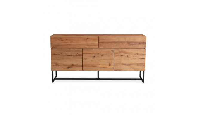 Sideboard BYRON 160x41xH80cm, oak