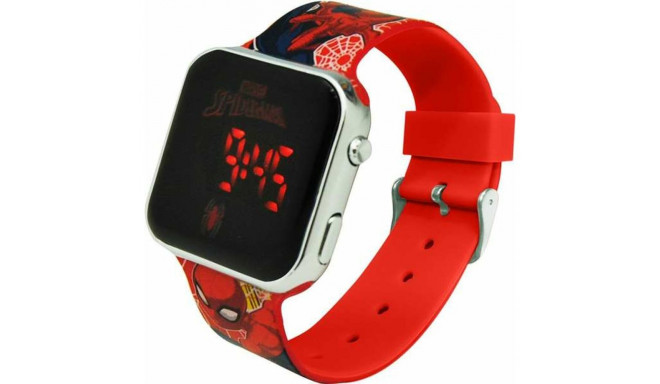 Digital clock Spider-Man LED Screen Red Ø 3,5 cm