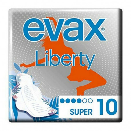 Super hügieenisidemed koos tiibadega Evax Liberty 10 Ühikut