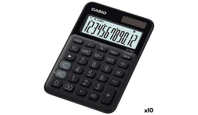 Kalkulaator Casio MS-20UC 2,3 x 10,5 x 14,95 cm Must (10 Ühikut)
