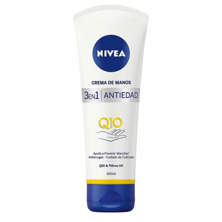 Anti-ageing Hand Cream Nivea Q10 100 ml 3-in-1