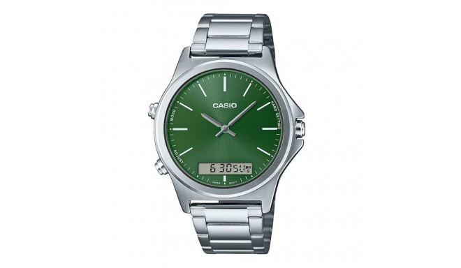 Meeste Kell Casio COLLECTION Roheline Hõbedane (Ø 41,5 mm)