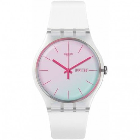 Naiste Kell Swatch POLAWHITE (Ø 41 mm)