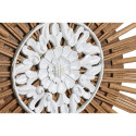 Sienu dekors DKD Home Decor Balts Brūns Dabisks Urbāns 70 x 1.5 x 70 cm 70 x 1,5 x 70 cm 73 x 1,5 x 