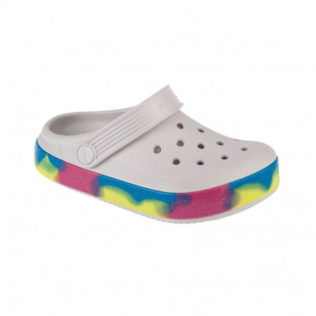 Crocs Off Court Glitter Band Kids Clog Jr 209714-1FS flip-flops (32/33)
